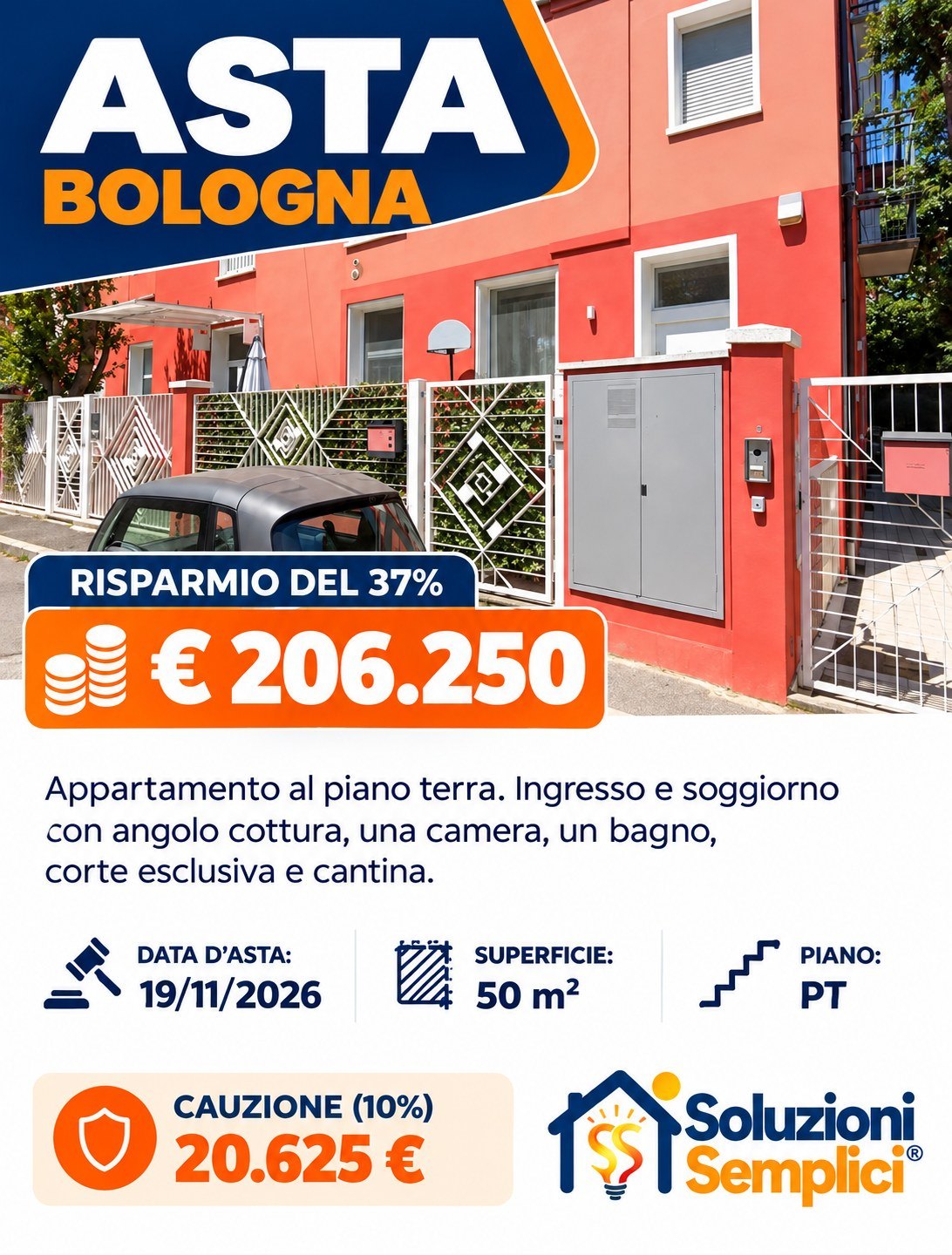 Asta Rif. 008 – Bologna – sede Bologna