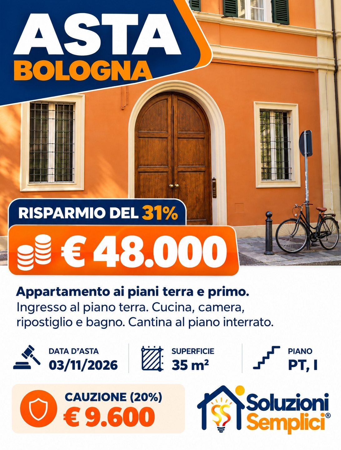 Asta Rif. 010 – Bologna – sede Bologna