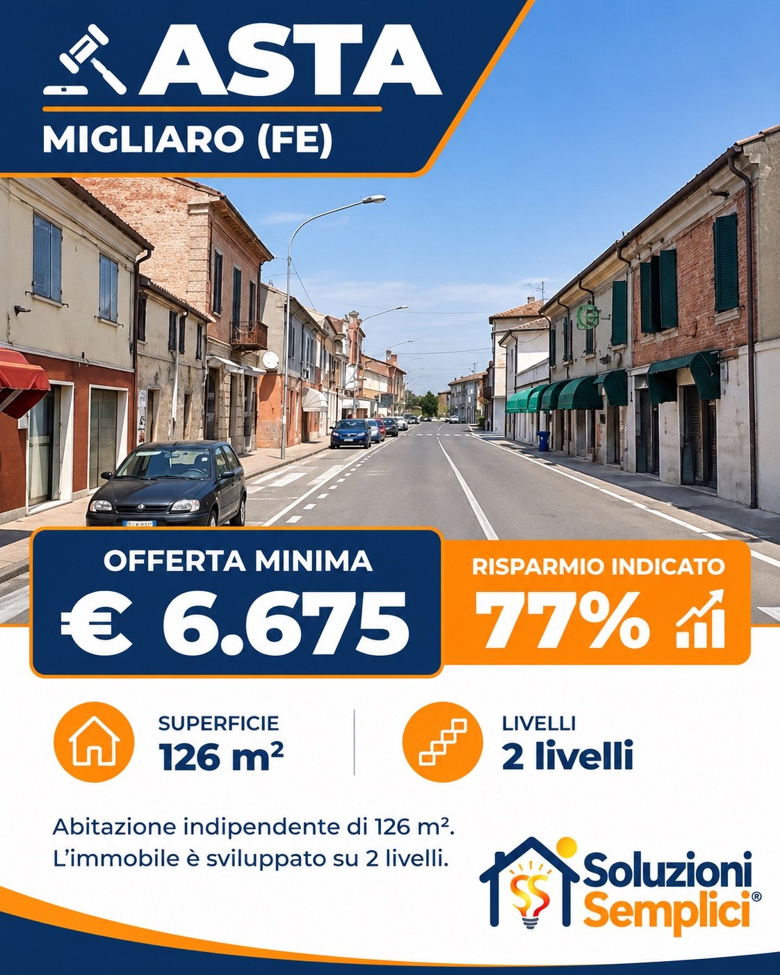 Asta Rif. 017 – Migliaro (Fe) – sede Ferrara